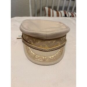 Lack Of Color Cream and Gold Hat